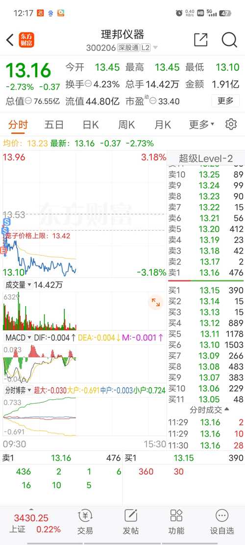 理邦仪器股票投资视角与前景展望分析
