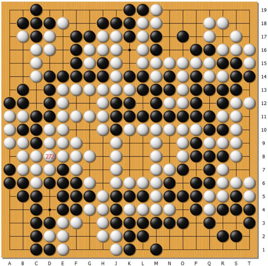 最新围棋棋谱，棋逢对手，暖心对决